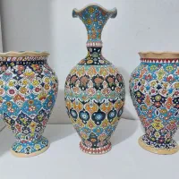گلدان های سفالی کاردست