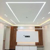 کناف دورباکس(متری750) نقاشی کنافpvc تایل لاین نوری