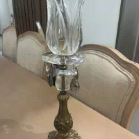 شمعدان پایه برنز