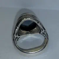 انگشتر حدید حکاکی با آیه  وَ من یَتق الله