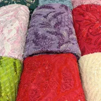پارچه تورکارشده به قیمت فاکتور موجودی محدود