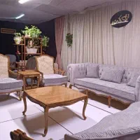 مبل شیک فرانسوی با چوب راش
