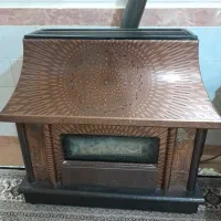 بخاری گازی طرح شومینه