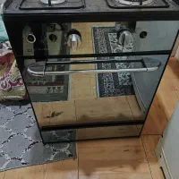 اجاق گاز ۴ شعله طرح فر اطلس جواهر