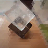 پایه چوبی گوی نمک