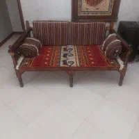تخت سنتی تمام چوب