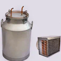 دستگاه عرق‌گیری و گلاب‌گیری 150 لیتری
