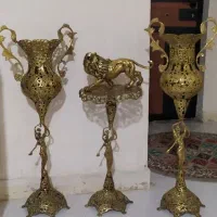 گلدان تابلو مجسمه برنزی دکوری