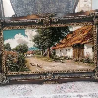 تابلو فرش مزرعه نو