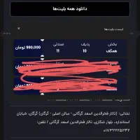 بلیط کنسرت علیزاده همکف