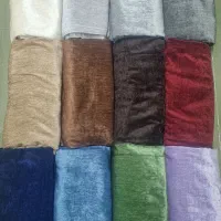 پرده مخمل رنگ بندی کامل پرده حریر موجود