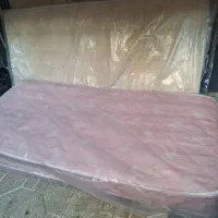 2 عدد تشک طبی فنری تک نفره در حد نو