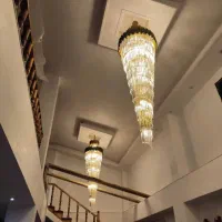 طراحی و تولید لوستر های دوبلکسی و بلند