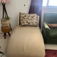 کاناپه ،ترک با روکش قهوه ای