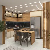 دکوراسیون داخلی ساختمان کابینت اقساط بلند مدت