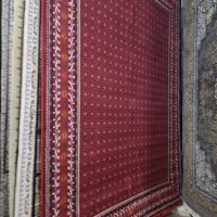 ۶عدد فرش۱۲متر نو طرح‌ ترکمن‌ سنتی ۴۲کیلووزن دارد