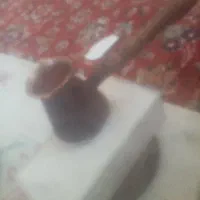 قهوه جوش دستی کوچک ضخیم مسی