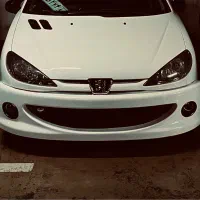 لوازم 206 سپر wrc چراغ جلو و فنر اسپرت
