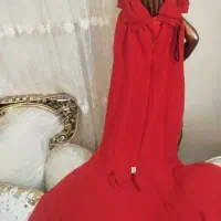 پیراهن قرمز سایز سی هشت چهل
