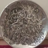 سینی مسی ۲۵ سانتی