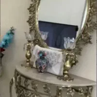 اینه و شمعدان برنز