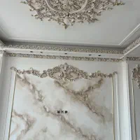 نقاشی ساختمان و کاغذ دیواری
