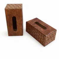 جا دستمالی چوبی