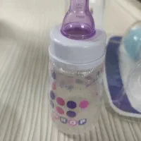 پستونک دخترونه توپ توپی بنفش