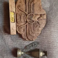 مجسمه فروهر و جای سرمه ای آنتیک