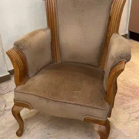 مبلمان تکنفره چوب راش