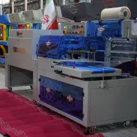 Lدستگاه شیرینگ پک دوخت ال.فول اتوماتیک وارداتی.Tab
