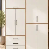 کمد رخت آویز و کمد جا رختخوابی ام دی اف