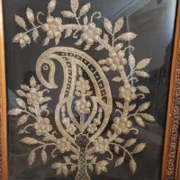 قاب ملیله (سرمه دوزی)