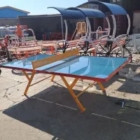 میز پینگ پنگ پارکی فلزی / بتنی
