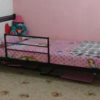 تخت خواب یک نفره فلزی
