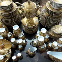 سرویس چینی اورجینال روکش طلا