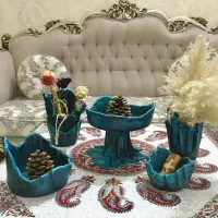 گلدان رو میزی مدرن ظروف دکوری پلی استری
