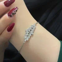 دستبند نقره سیلورسرویس نقره/ساعت نقره/کادو۸*5841+