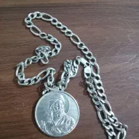 پلاک زنجیر نقره اعلا