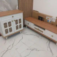 سرویس کنسول با آیینه و میز تی وی و جاکفشی