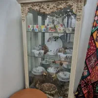 بوفه چوبی رنگ خاص با چوب راش