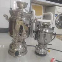 سماور بزرگ قدیم وکوچیک