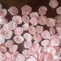درست کردن گل رز با ساتن