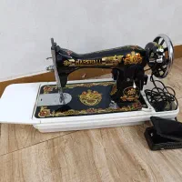 چرخ خیاطی مارشال دوشیر ژاپن با دینام وپدال و جهبه