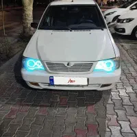 پراید ۱۳۲ سفید مدل ۹۰