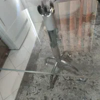 میزناهارخوری شیشه ایی ۴نفره