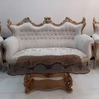 دودست مبلمان استیل ۹نفره کاملا نو مناسب جهیزیه