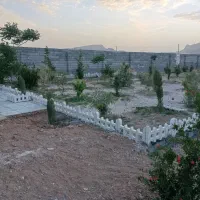 زمین باغی و زمین دیوار کشیده شده و بازدید جهاد