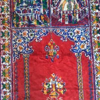 سجاده مخمل قدیمی