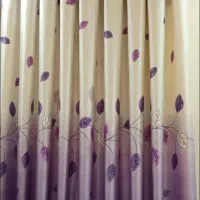 دوتا پرده نونوساتن شیک